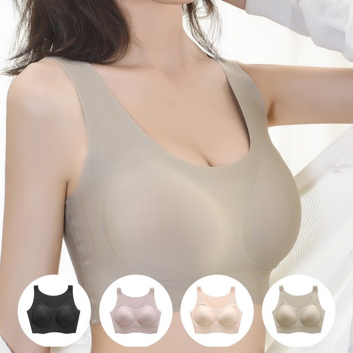 심리스 노와이어 브라 한몸브라