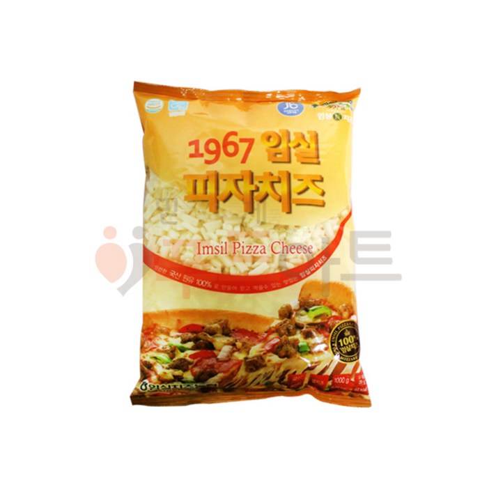 임실치즈 임실1967피자치즈1kg 신선포장무료 가온치즈, 1봉, 1kg