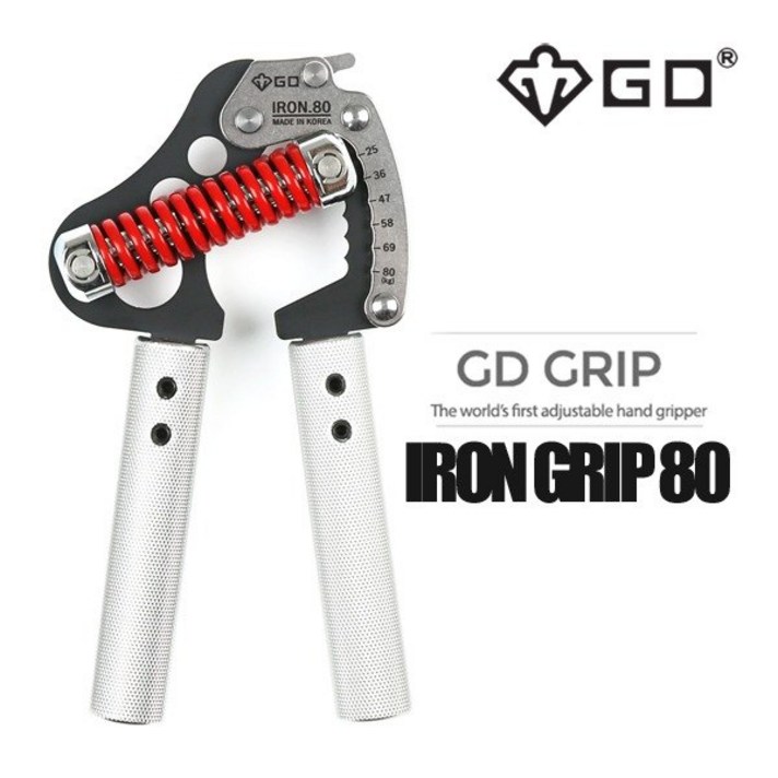 [GD] 고급형 선수용 악력기 IRON GRIP 80 (25~80kg), 상세 설명 참조