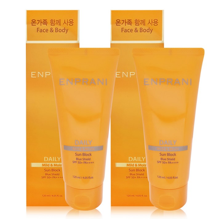 엔프라니 데일리 선크림 120ml+120ml