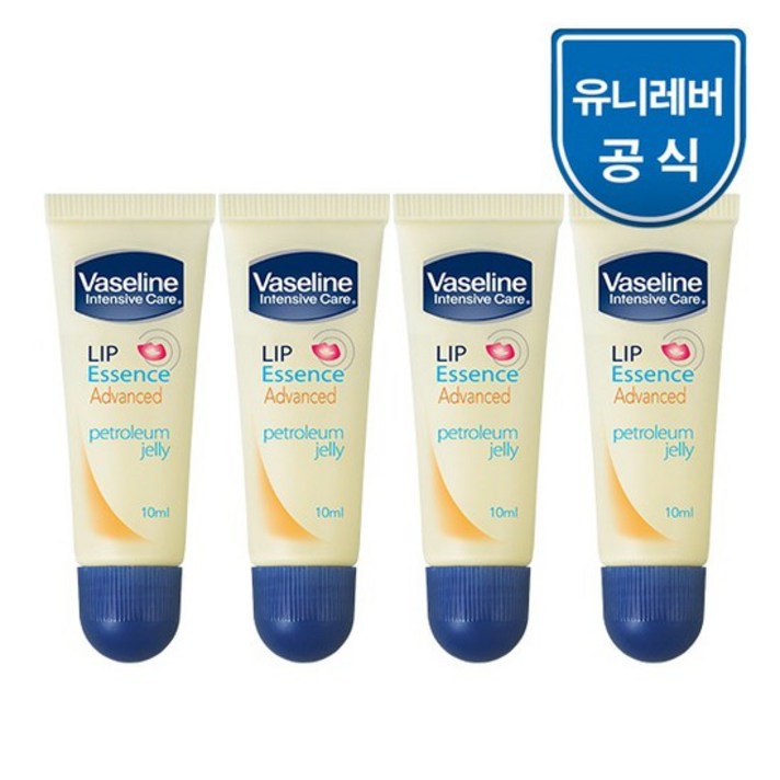 바세린 립 에센스 어드밴스드 10ml x4개 / 립케어, 상세설명 참조, 없음