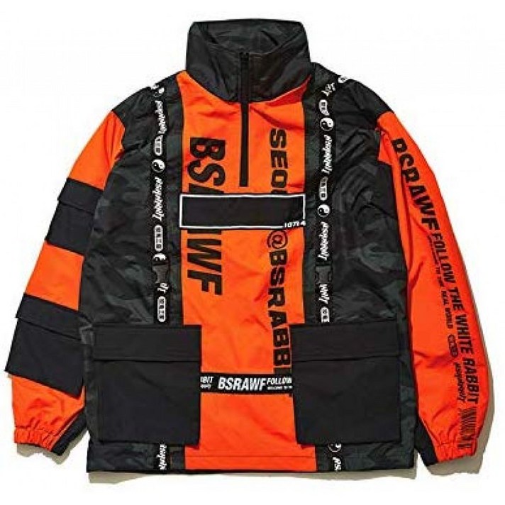 [비에스라빗토] 19 - 20 년 가을 겨울 유니섹스 스노우 보드 재킷 BSRAWF HUNTING JACKET ORANGE XXL [병