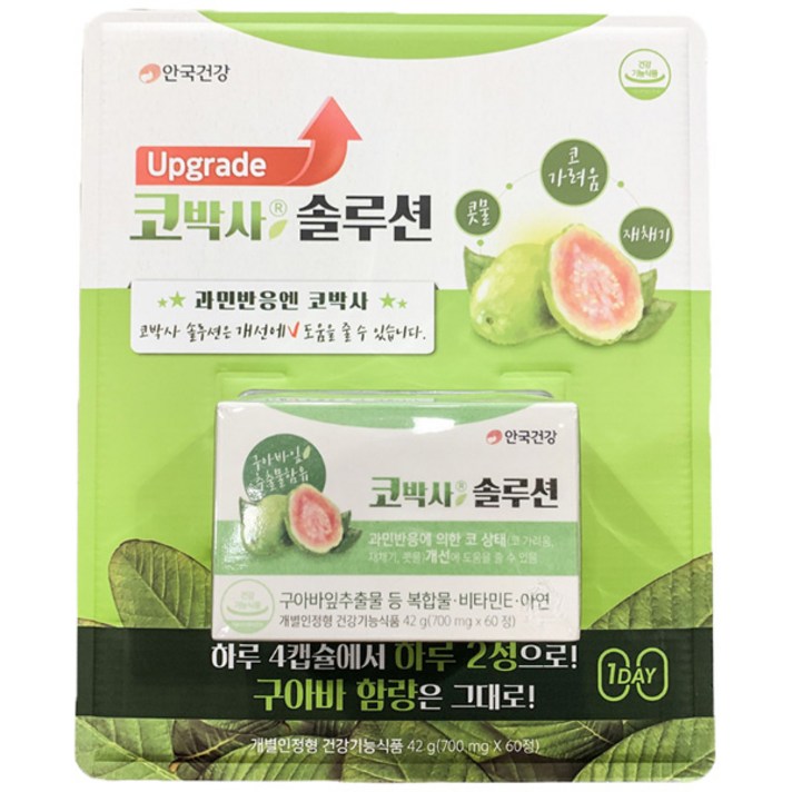 코스트코 안국건강 코박사 솔루션 700mg x 60정, 1개