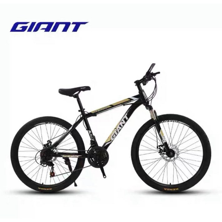 GIANT 자이언트 변속 산악 MTB 자전거 알루미늄, 26인치cm, 777 흑금 고탄소강 + 24단