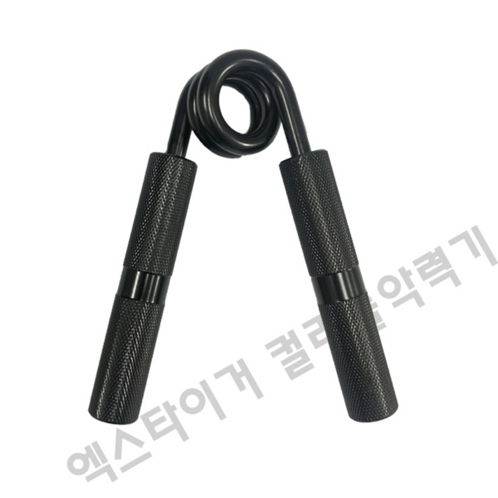 엑스타이거 휴대용 레인보우 악력기 5단계 (XT-2), 검은색(300LB)