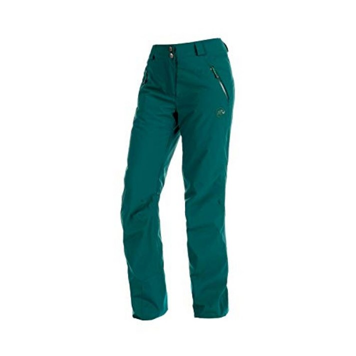 Mammut 여성용 하드쉘 절연 바지 Nara Teal 38, 단일옵션