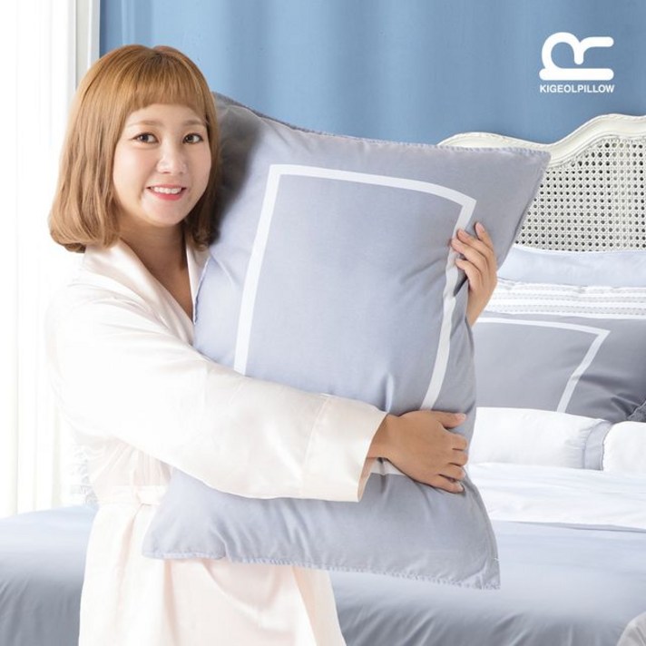 [천삼백케이] [기절베개] 박나래 기절베개 2종세트(베개2+커버2), 그레이