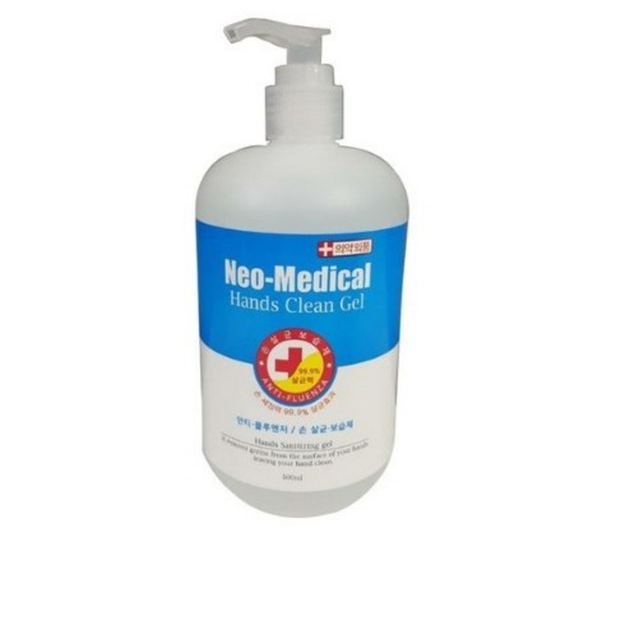 네오메디컬 핸드클린 손소독제, 500ml, 4개