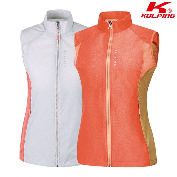 콜핑 온라인전용 메쉬 경량 베스트 후스팡II(여) KPV0706W 등산 조끼
