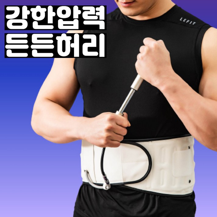 디스크유캔 의료용 허리보호대 허리견인기 자세 허리교정기 허리디스크 허리복대 허리교정밴드, 1개