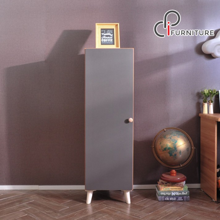 빅 엣지 그레이 베이비장(유아옷장) 400반장 도어형, (ah00502)그레이