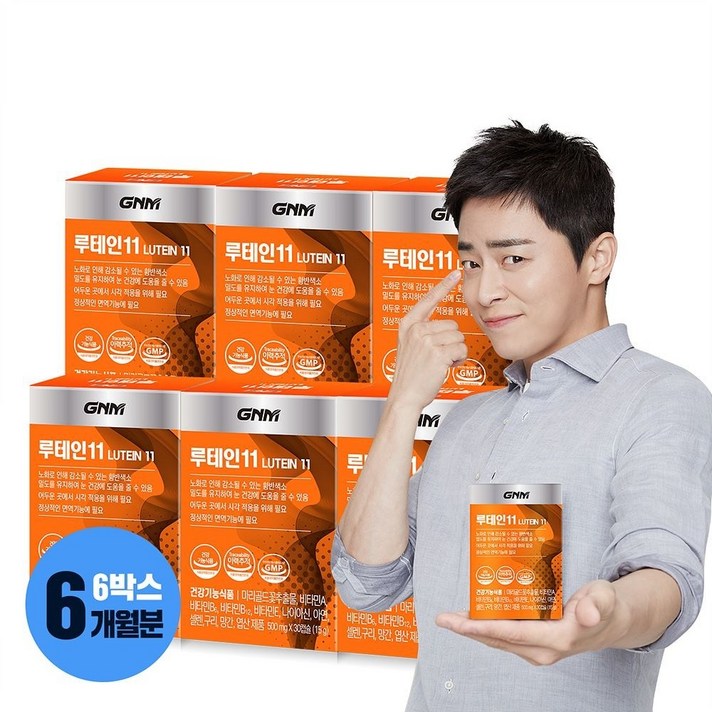 GNM자연의품격 루테인11, 30정, 6개