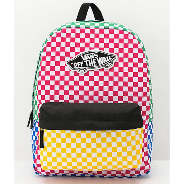 Zumiez Vans Realm Checker Block Backpack