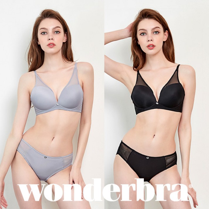 [Wonderbra] 원더브라 노와이어 브라팬티 4종세트 WBW0M4950_T