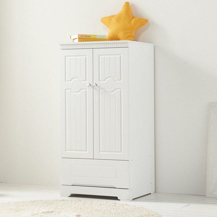 원퍼니처 아이비옷장600 베이비장, 화이트