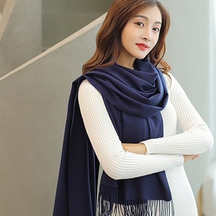 수스다 파시미나 남녀공용 머플러 목도리 스카프
