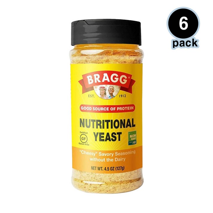 Bragg 브래그 프리미엄 뉴트리셔널 이스트 시즈닝 127g 6팩