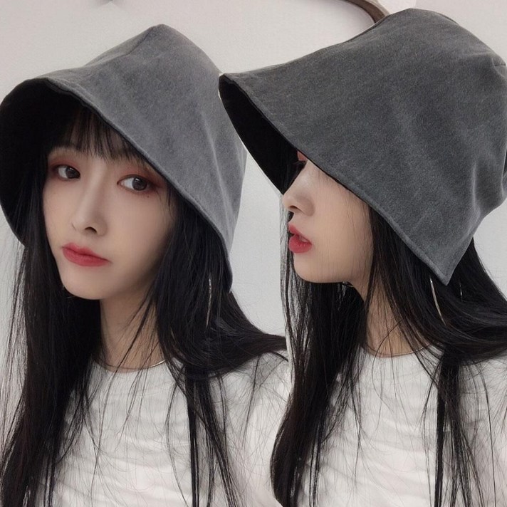 특이한 보넷모자 보넷벙거지 보넷버킷햇 벙거지모자 L_C_6A0427 무지버킷햇