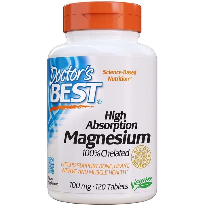 닥터스베스트 하이 앱솔션 마그네슘 100mg 타블렛, 120개입, 1개