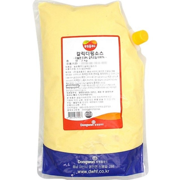 비셰프 갈릭 디핑 소스 2kg X 3ea, 갈릭디핑소스3ea