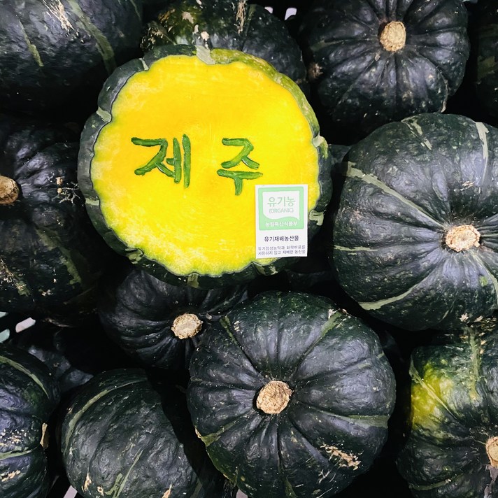 제주 미니밤(단)호박 유기농산물 인증 달달하고 파근파근한 보우짱, 1박스, 미니밤호박10kg(20-25개내외)