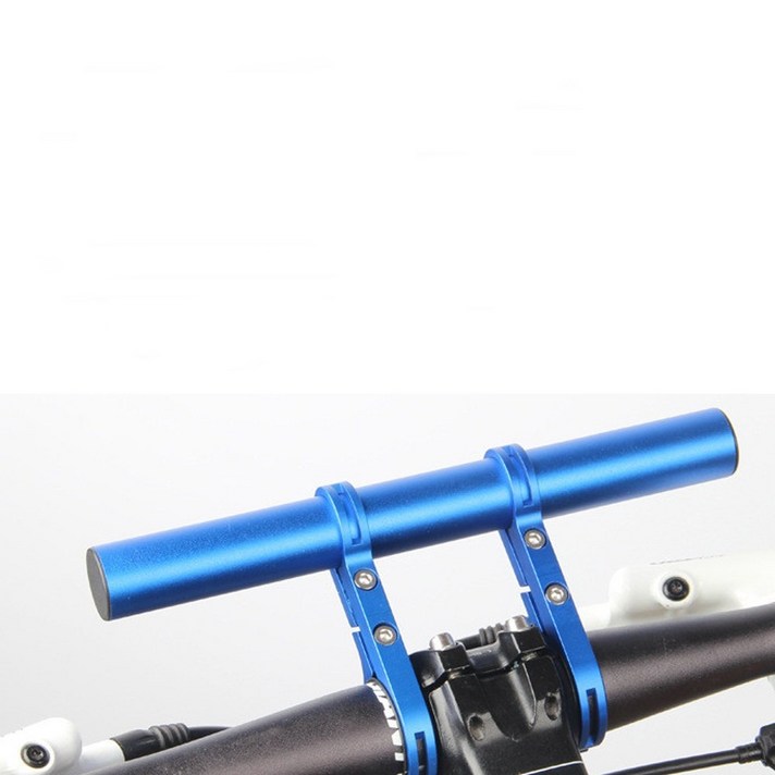 자전거후래쉬거치대 스마트폰 핸들봉바 자전거핸들봉, 1개, 파랑