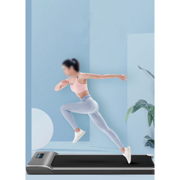 미소 가정용 홈트레이닝 초경량 무진동 무소음 미니 접이식 런닝 워킹 머신 워킹패드 트레드밀, 블루