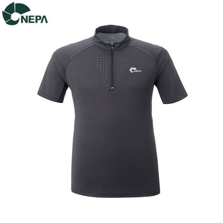 NEPA 네파 남성 에스폴레 티셔츠 챠콜그레이 7D35411