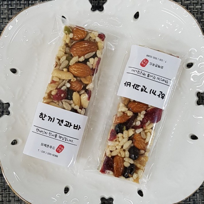모메존푸드 영양가득 에너지 한끼견과바 식사대용 ( 1팩 10개입), 450g