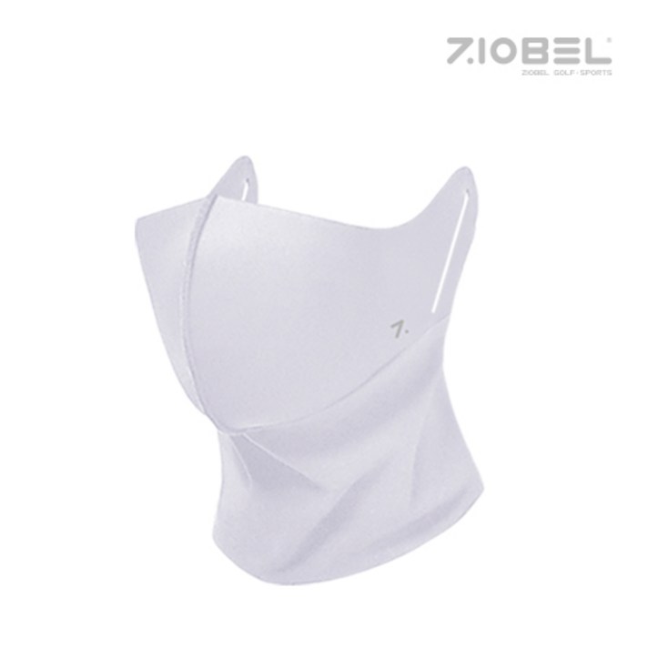 [디자인등록] 숨쉬기편한 지오벨 자외선 차단 마스크목토시 (흰색)
