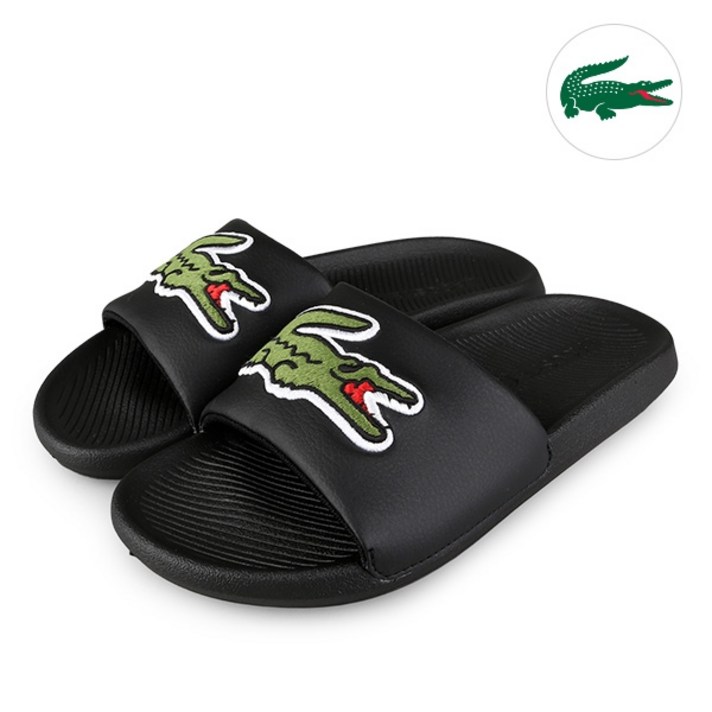 라코스테 라코스테슬리퍼 CROCO SLIDE 319 4 CMA (38CMA0073-1B4).
