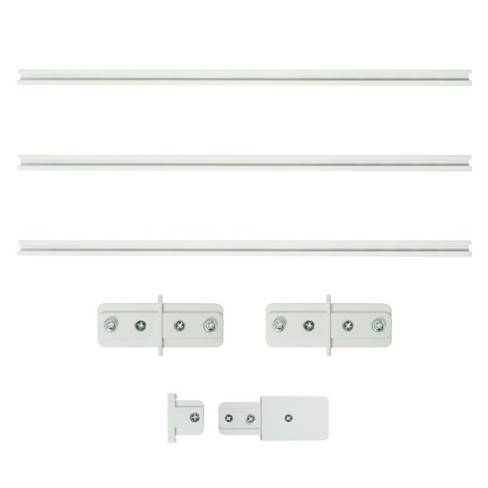 레일 3M세트 1M 3개일자연결 2개전원연결마감, 1개