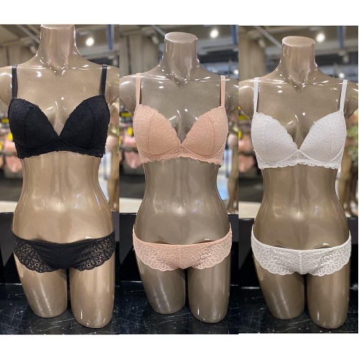 [원더브라]2020 S/S 노와이어 레이스브라 SET 택1(0I24T)