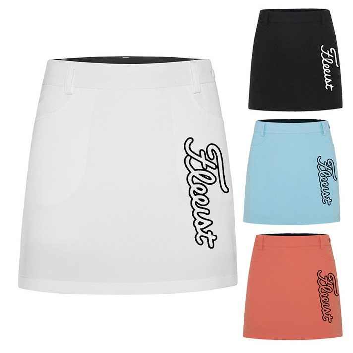 2021 골프웨어 여성 스타일 로고 치마 5부 기능성 봄 여름 골프복