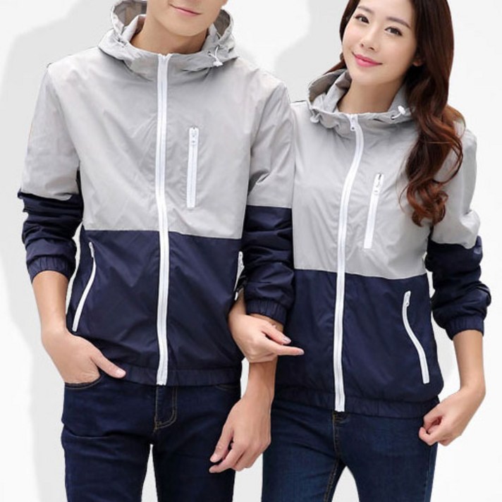 위즈아이 남성 바람막이 점퍼 후드 윈드브레이커 W059J+국내발송