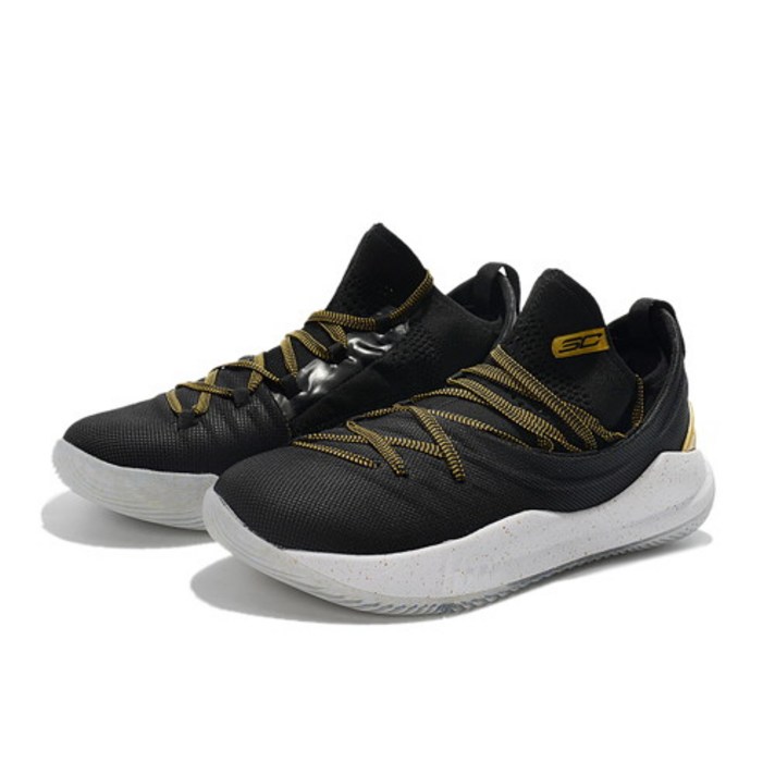 언더아머 주니어 농구화 UA GS Curry 5-BLK (3020741-001), 4Y 230