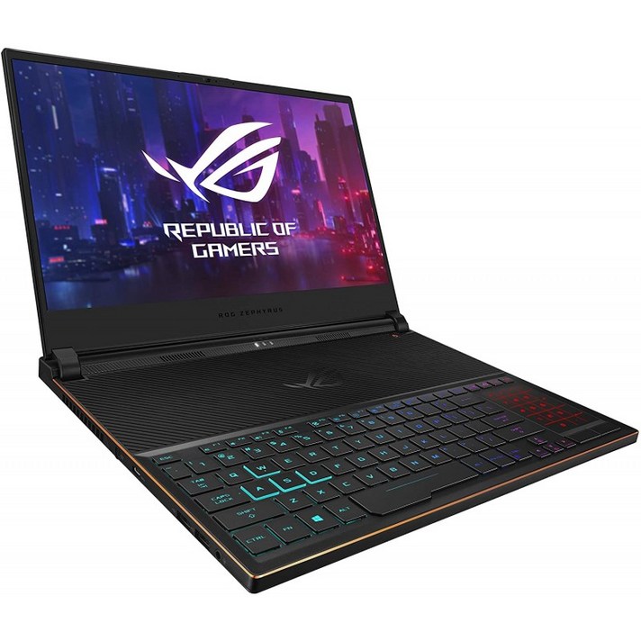 ROG Zephyrus S Ultra Slim Gaming Laptop 15.6” 144Hz HDR IPS Type FHD GeForce RTX 2080 Intel Cor, 1, 단일옵션, 단일옵션
