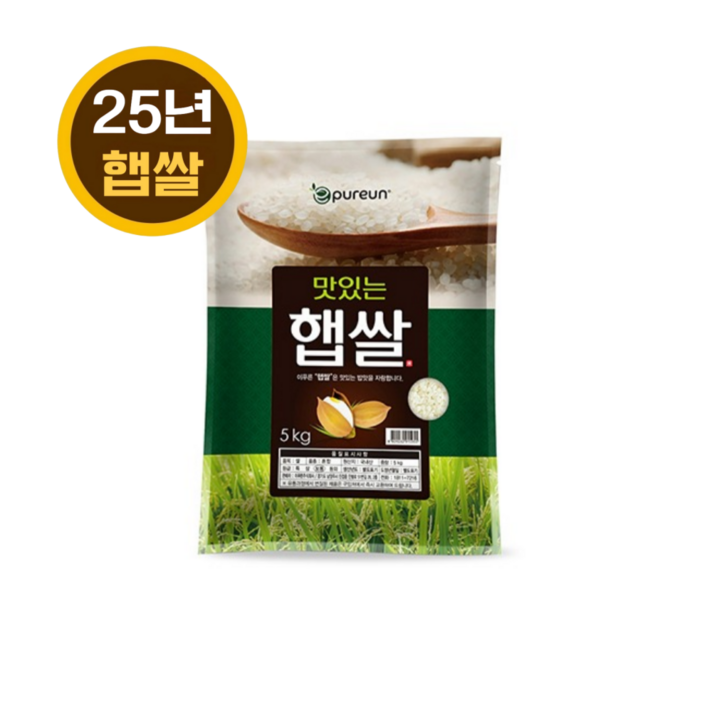 2025년산 맛있는 햅쌀 5kg