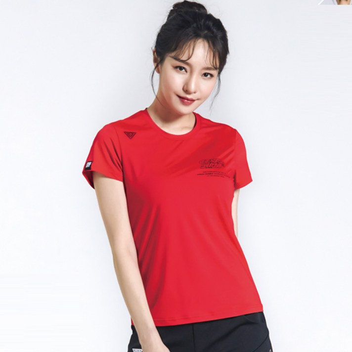 코랄리안 여성 티셔츠 CRT-C2170 배드민턴복