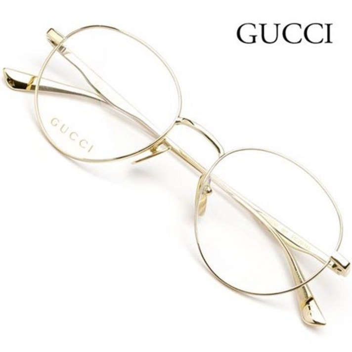 GUCCI 구찌 명품 안경테 GG0337O 001 동그란 메탈테