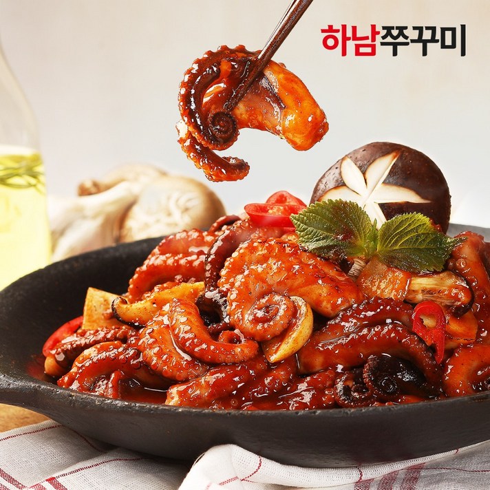 하남쭈꾸미 [하남쭈꾸미] 스타필드 맛집 2+2 4팩 무료배송, 1.하남쭈꾸미350g 보통매운맛 4팩