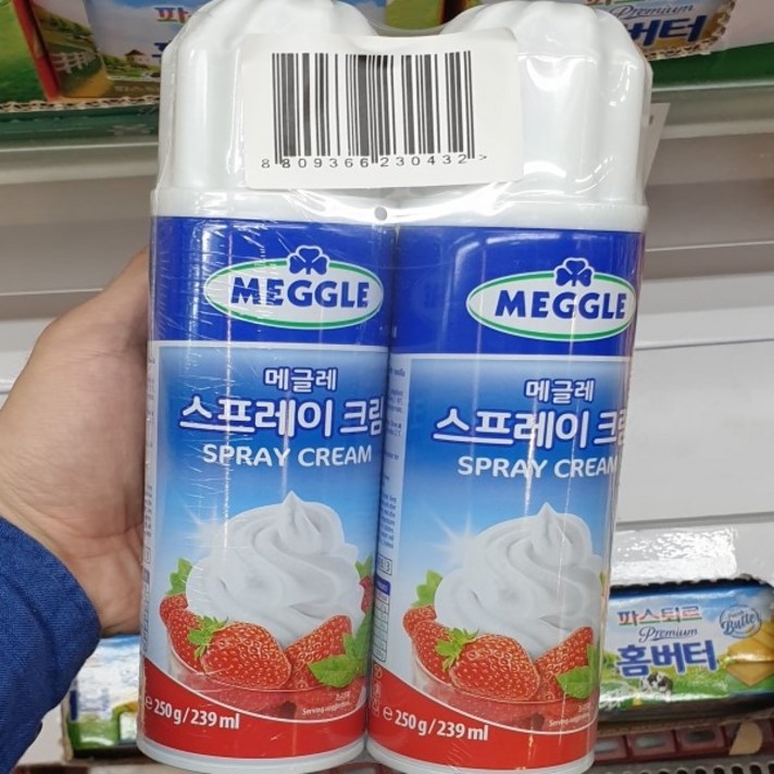 메글레 스프레이 크림 250g x 2입, 일반포장 동절기만, 단일상품
