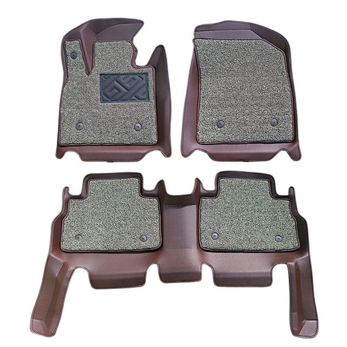 매트로스 6D 자동차 코일매트 카매트 1+2열 한대분, 셀토스 2019~, 브라운