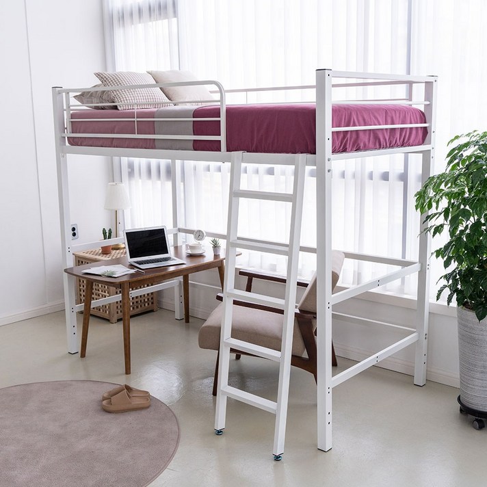 라피네 철제 벙커침대 이층침대, 화이트벙커