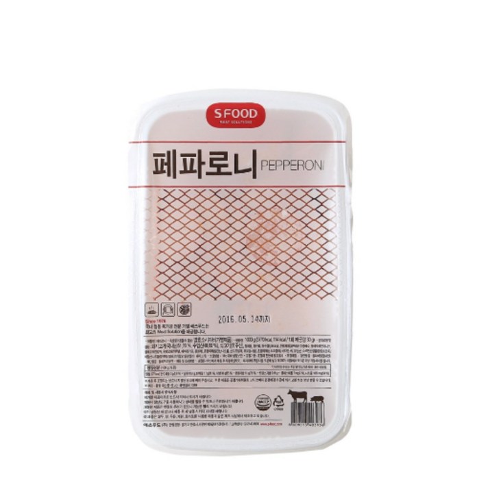 에쓰푸드 페파로니 1000 1kg [S-Food Pepperoni 1000]