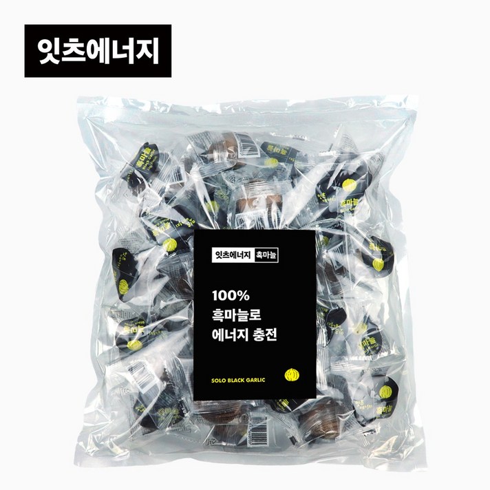 잇츠에너지 흑마늘 500g 통흑마늘 (개별포장), 1개