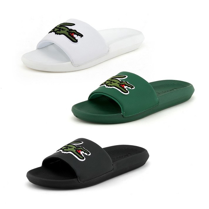 라코스테(LACOSTE) CROCO SLIDE 319 4 US CMA 슬리퍼(mens) 3종 택1