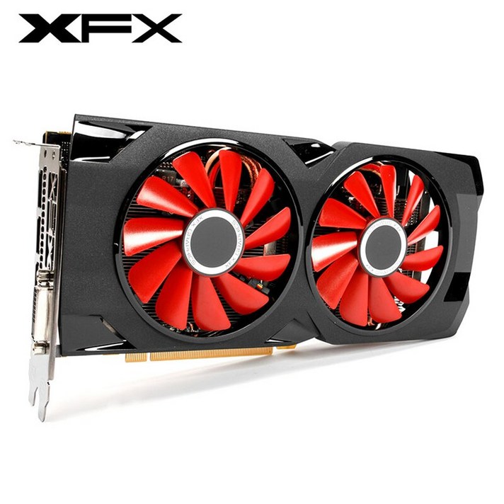 XFX RX 570 8GB Graphics Cards GPU AMD Refurbished, One Color One Size