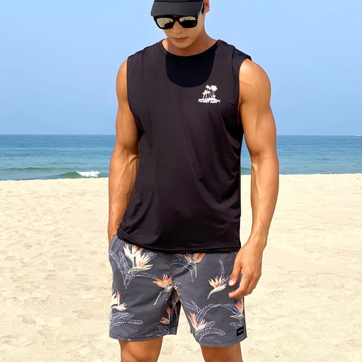 립컬 남성 보드숏 RC1049BMB