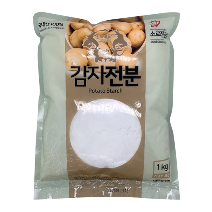 국내산 100% 감자전분 1kg